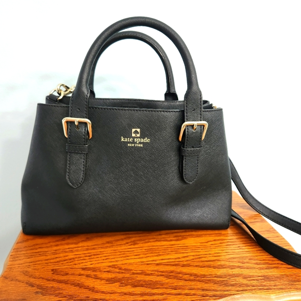 Kate Spade Cove Street Provence Satchel Black